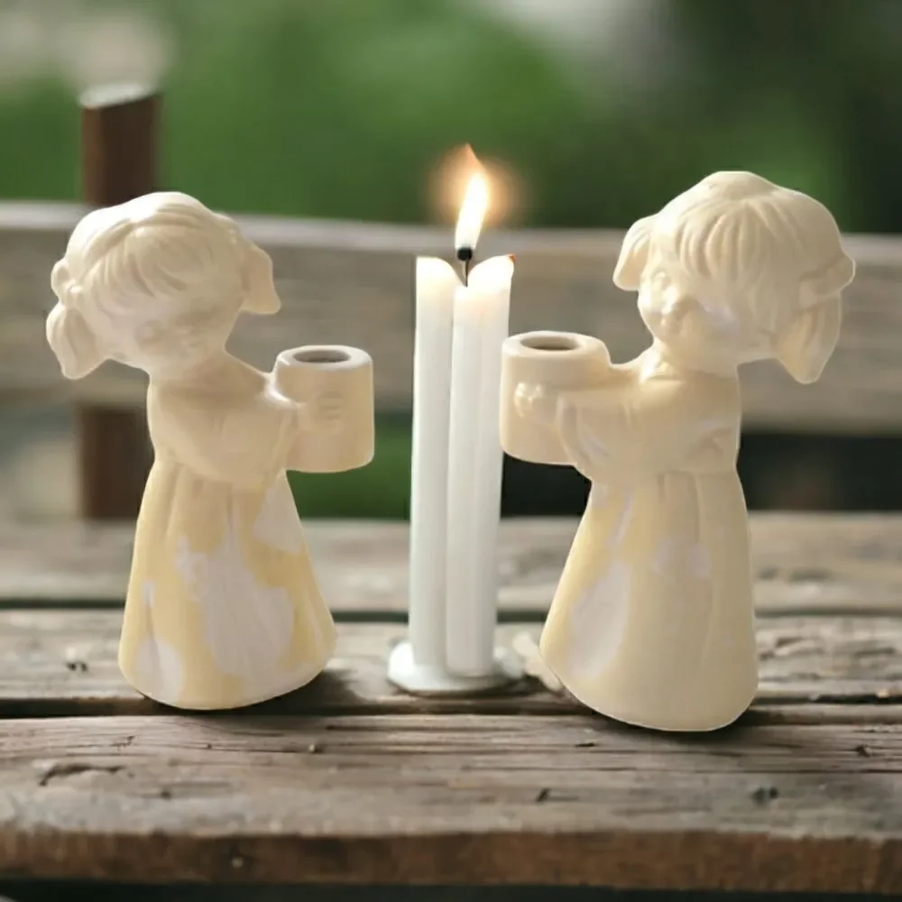 Colonial Candle cherub girl